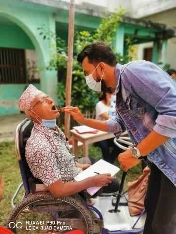 Oral health screening and Dental checkup at Biratnagar Ward-15