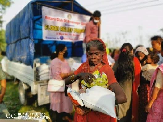 Food Relief Program for the flood victims