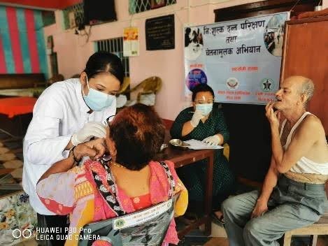 Free Dental Camp and Oral Health Awareness Campaign at Birateshwor Old Age Home