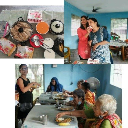 Birthday Celebration of the President of SANA PAILA in Mahila Jagriti Women old age home, Biratnagar-19