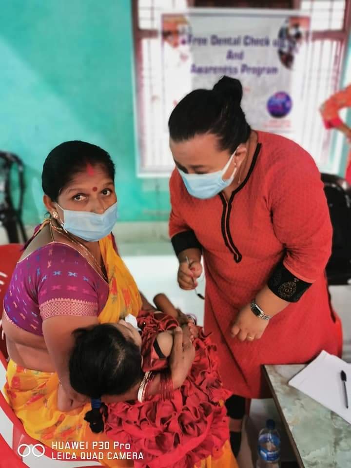  Oral health screening and Dental checkup at Biratnagar Ward-1