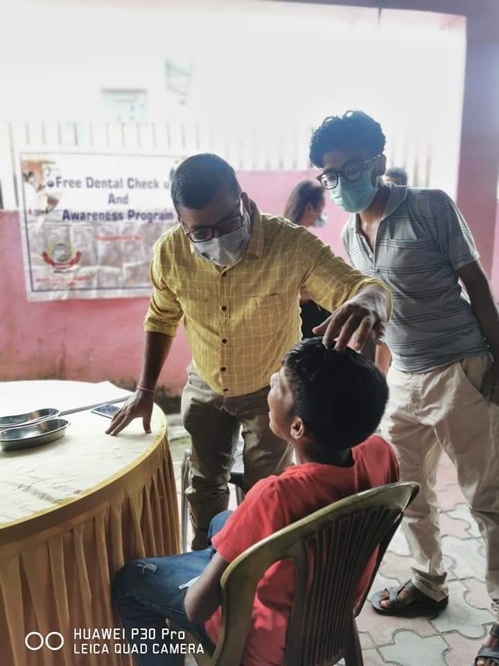  Oral health screening and Dental checkup at Biratnagar Ward-4