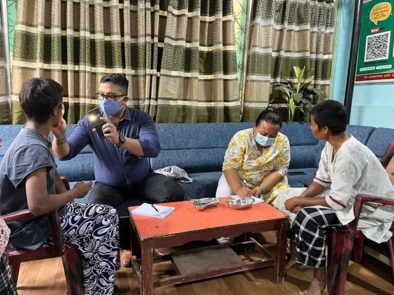 Free Dental Check up Conducted for the residents of Manav Sewa Ashram, Tintolia Branch, Biratnagar