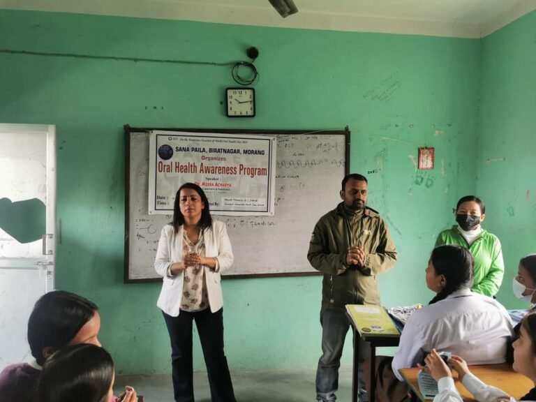 Oral Health Awareness Campaign was held at Mount Manaslu Boarding School, Duhabi, Sunsari,