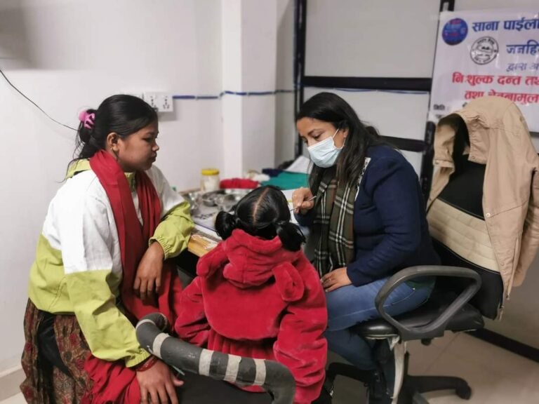 Free Dental Checkup done at Khanar Community Hospital
