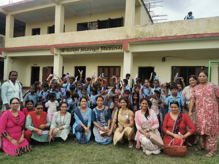 Free Dental Checkup, Awareness program and Dental hygiene kit distribution done at  Shree Narayan Adharbhut Vidhyalaya, Biratnagar -9