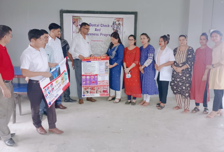 Free Oral Health Checkup and Awareness Program was successfully organized at Eden Boarding School